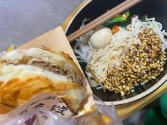 口水鸡拌面-两勺子一碗口水鸡拌面