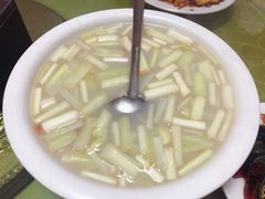 奶汤蒲菜-雅仕聚酒馆