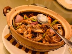 啫啫鸡煲-沙龙酒家