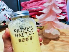 招牌泰椰奶花-素匠泰茶(三里屯SOHO工体奶茶店)