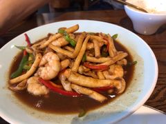 XO白玉菇虾仁-隐食餐厅(金水湾公馆店)