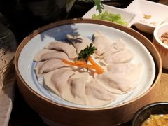 潮州鱼皮饺-左庭右院鲜牛肉火锅(新梅广场店)