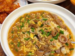 -东来菜馆•手抓海鲜家常菜•海鲜锅贴(鸽子窝店)