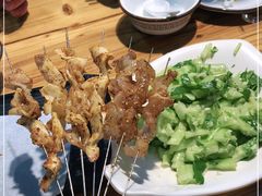 -特色油边心管烤串