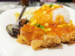 泰汁吉列鸡扒饭-多多茶餐厅(松风路店)