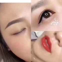 -西施无菌半永久纹绣眉眼影唇轻增发纹发际线