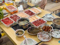 -杨老板·海鲜集市火锅·鲜切牛肉(中防万宝店)