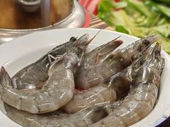鲜基围大虾-陈叉子钢盆烤肉(中原万达店)