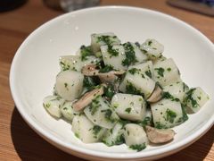 荠菜烩年糕-沛家·西餐Brunch·直火料理