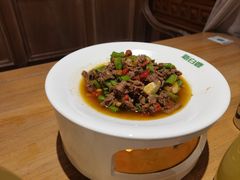 杭椒爆炒牛肉-新白鹿餐厅(城西银泰城店)