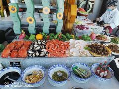 自助取餐区-万达文华酒店·48F云端窗景美食汇自助餐厅