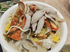 豪华黄鱼面-木木鲜海鲜面(天一店)