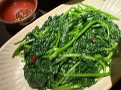 炝炒地瓜叶-山石榴·贵州菜(丰盛里店)