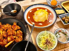 蛋包饭-猫头鹰炸鸡