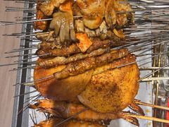 -街角等你.大连海鲜烧烤.经典铁板海鲜串(西安路店)