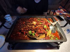 香辣味烤鱼-探鱼·鲜青椒爽麻烤鱼(天河优托邦店)