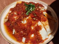 凉拌荷包蛋-浩海火燒雲傣家菜(芮欧百货店)