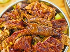 -大眼强五杯鹅·桑拿鸡煲