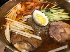 荞麦冷面-明洞阿姨·韩式酱蟹烤肉·创意料理(三元桥店)