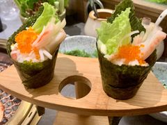蟹肉沙拉寿司卷-花时·炭火烧肉(东百中心A馆店)
