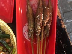 烤鱼仔-老表记广西宵夜螺蛳鸭脚煲(西大店)