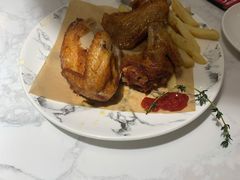 奥尔良烤鸡配薯条-卡朋西餐(较场西路店)