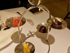 四格拼盘的甜品-Jean Georges