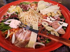 -陈叉子钢盆烤肉(中原万达店)