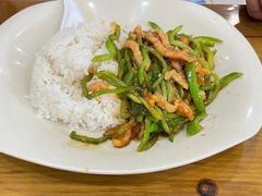 尖椒肉丝盖饭-东兴寒舍老北京炸酱面(三里河路店)