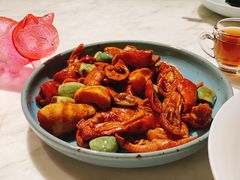 腊八蒜烧肥肠-小吊梨汤·北京菜·烤鸭(鸟巢店)