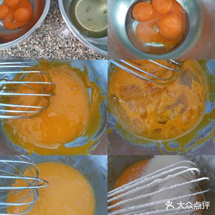 低油 低糖 巨好吃的咸蛋黄肉松奶油蛋糕！！