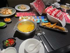 -海上明月海鲜火锅 鲜切牛肉