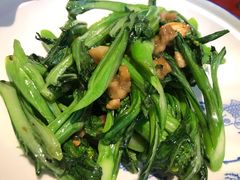 猪油渣炒菜心-银珠渔港·海鲜砂锅粥