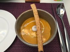 奶油栗子南瓜汤-小莫餐厅And More Restaurant西餐(北京展览馆店)