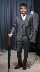 点击看大图 -怒马会 全麻衬西装高级定制