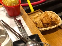 潮汕炸豆皮-今日炊牛·潮汕牛肉火锅(华采天地店)