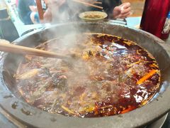 红汤锅底-老船夫石锅苗苗鱼·老字号(三道堰总店)