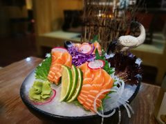 三文鱼刺身-鳗鱼家·深夜食堂(军博店)