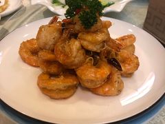 蜜汁酥皮虾-恭敬李·烤鸭(天坛北门店)