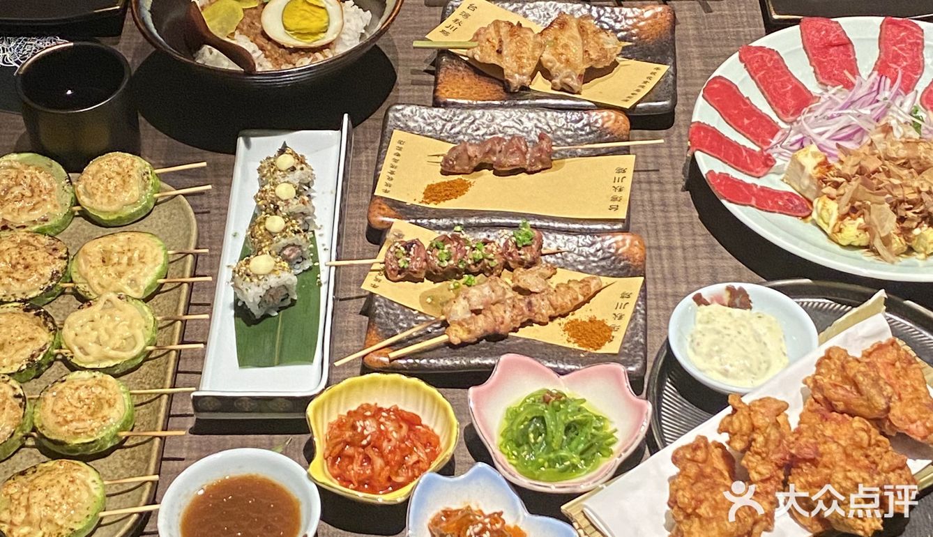 南昌日漫同款深夜食堂 体验日式烧鸟神仙吃法