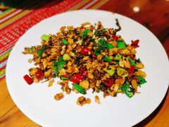竹笋炒酸菜-侯家庄阿才有品私房菜馆