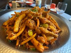 大盘薯香手撕牛蛙-聚鑫阁江浙菜·非遗传承技艺(青村帝华园店)