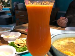 胡萝卜苹果汁-青瓷火锅料理(西单大悦城店)