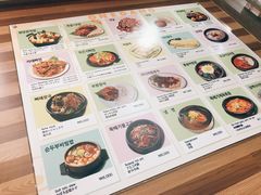 菜单-元堂脊骨土豆汤(明洞1号店)