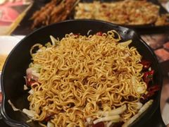 炒方便面-签到北派烧烤(四方坪店)