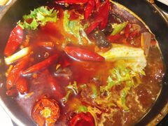 老四川风味麻辣锅底-呷哺呷哺 黄金牧场 (新中关购物中心店)