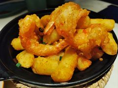 石锅土豆虾-锦府盐帮·李宅(领展购物广场中关村店)
