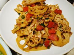 绿茶小炒藕片-绿茶餐厅(乐峰广场店)