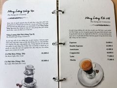 菜单-Trung Nguyen Café Legend