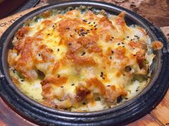 烤鸡爱上芝士-猪啊牛呀羊啊铜盘烤肉(正大广场店)